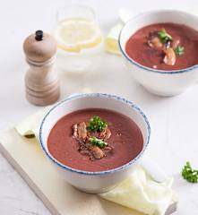 Zupa krem z czarnej fasoli