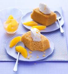 Gâteau vapeur à l'orange