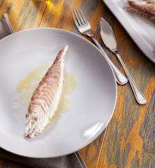 Gilthead bream baked in a salt crust