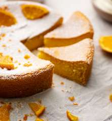 Chiffon cake à l'orange