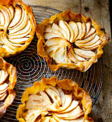 Tartelettes aux pommes en filo