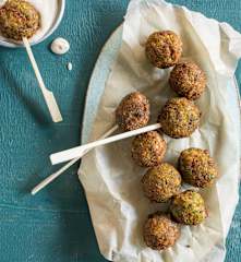 Falafels aux lentilles et chou-fleur