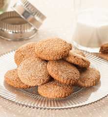 Cookies de avena con harina integral y miel