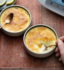 Crème brûlée à la bergamote