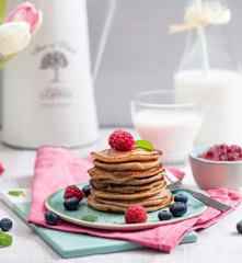 Placki z amarantusa i banana