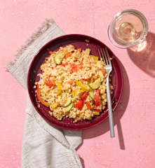 Mediterranes Zartweizen-Risotto