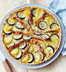 Kartoffel-Zucchini-Tarte