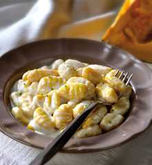 Gnocchi di zucca al Taleggio