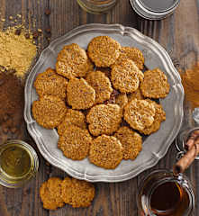 Chai masala sušenky (bez cukru)