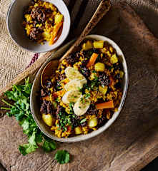 Südafrikanischer Gewürzreis