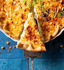 Leek and Cheese Tart
