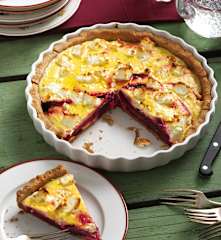 Rote-Rüben-Tarte mit Feta