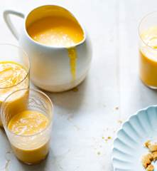 Lassi à la mangue et à la cardamome