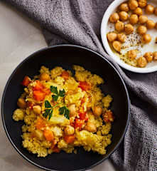 Cous cous con verdure invernali