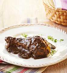 Chicken in Huitlacoche Sauce