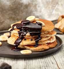 Bananenschalen-Pancakes