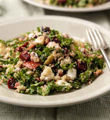 Beetroot, Apple and Goat's Cheese Quinoa Salad