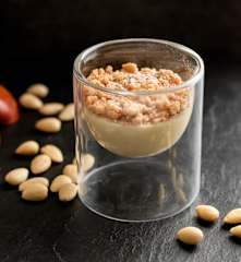 Apple Crumble and Custard