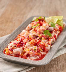 Ceviche de corvina
