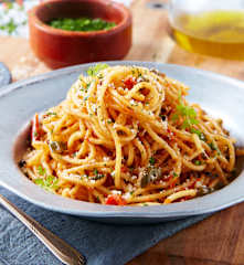 Spaghetti alla putanesca