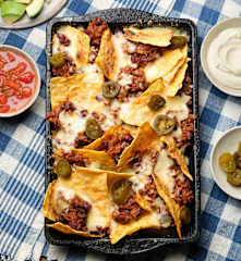 Chilli Cheese Nachos