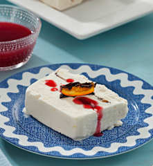 Tarta helada de frutas de Aragón