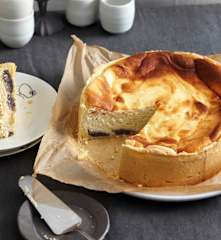 Käsekuchen mit Mohn