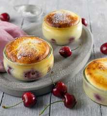 Gratinierte Kirschen