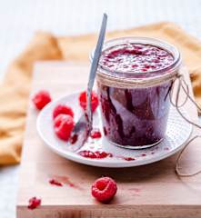 Confiture de framboises