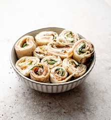 Wraps concombre et saumon fumé