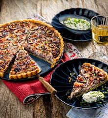 Elsässer Zwiebeltarte