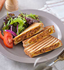 乾咖哩熱壓吐司