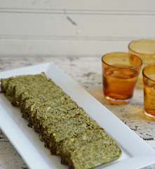 Terrina de brócoli, espinaca y queso