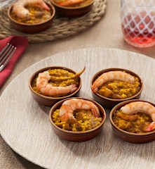 Squid and Shrimp Risotto