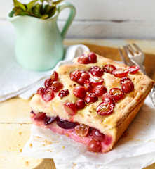 Schiacciata mit Weintrauben