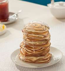 Pancake alla vaniglia e cannella