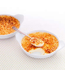 Crème brûlée sans œuf