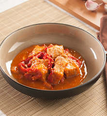 Longe de porc à la riojana