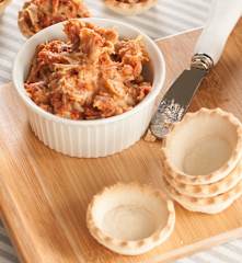 Paté de alcachofas y tomate seco