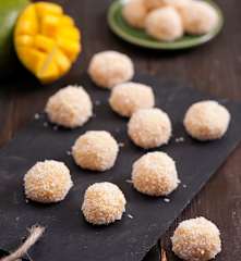 Brazylijskie trufle z mango