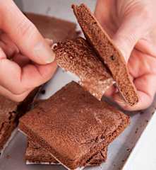 Biscotto genoise al cacao