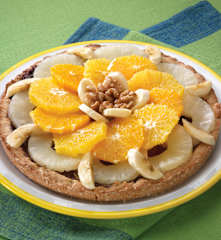 Crostata d'inverno alle castagne