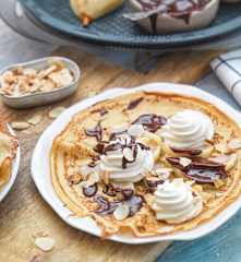 Crêpe Belle-Hélène