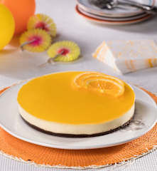 Cheesecake all'arancia