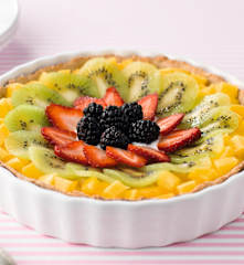 Tarte de fruta fresca