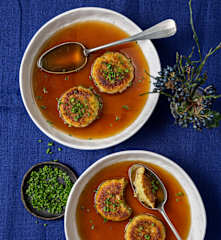 Kaspressknödelsuppe