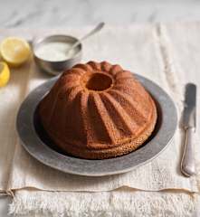 Bolo de iogurte e limão