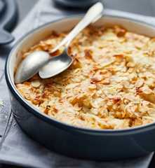 Clafoutis aux pommes et amandes