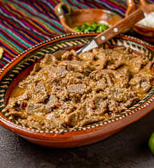 Carne en su jugo, estilo Jalisco