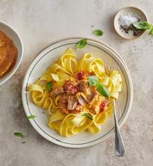 Teigwaren mit Thonsauce